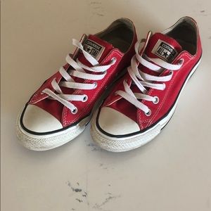 Red Converse All-Stars